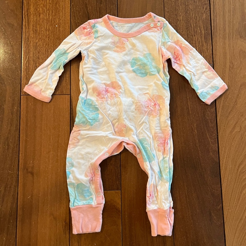 Burt’s Bees pajamas with ruffle